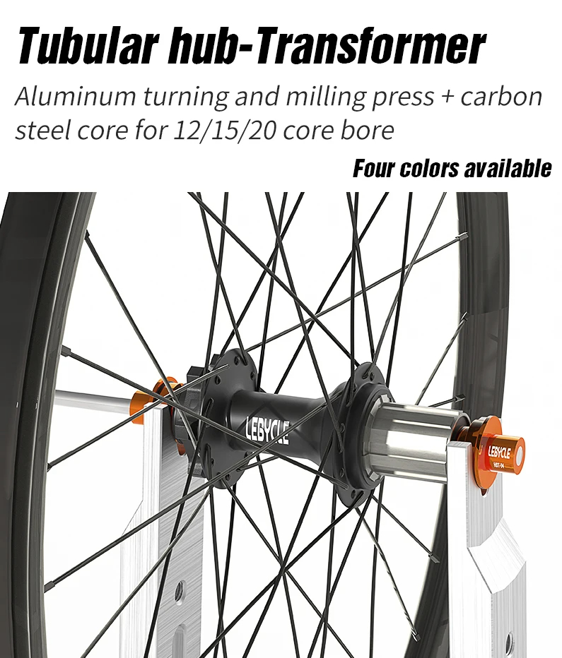 LEBYCLE Bicycle Hub Axle Adjustment Tool 12/15/20mm Thru Axle Hub Wheel Auxiliary Spoke Tensioning Universal Fixing Tool