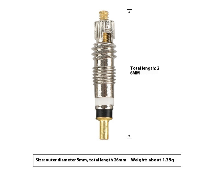 Removable Metal French Valve Core VT002 for Mountain Bikes presta valve core road bike