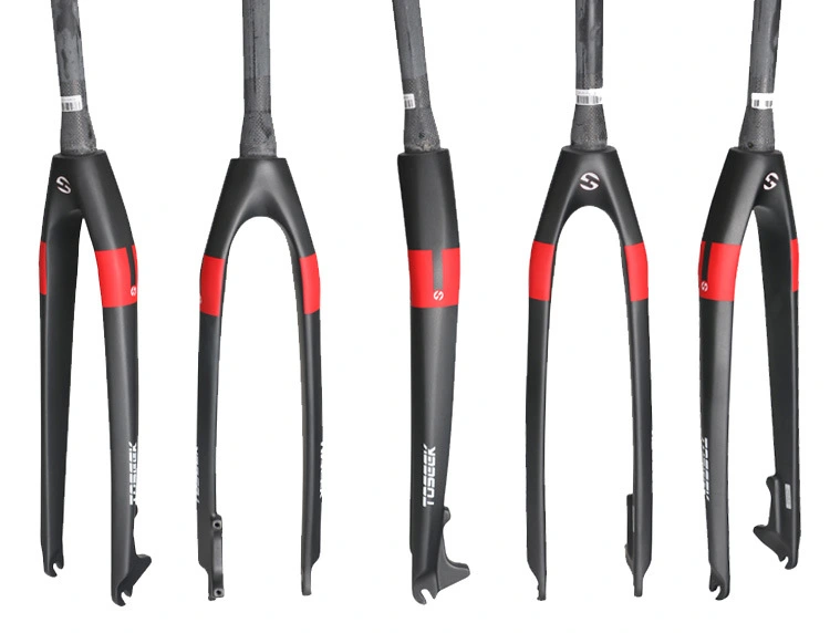 TOSEEK Mountain Bike Full Carbon Fiber Forks MTB Bicycle Tapered