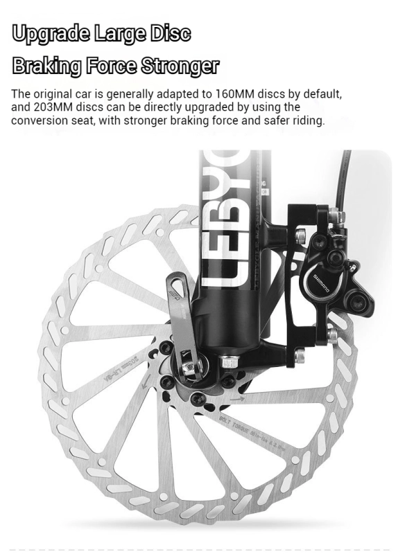 Front fork disc brake adapter 2025