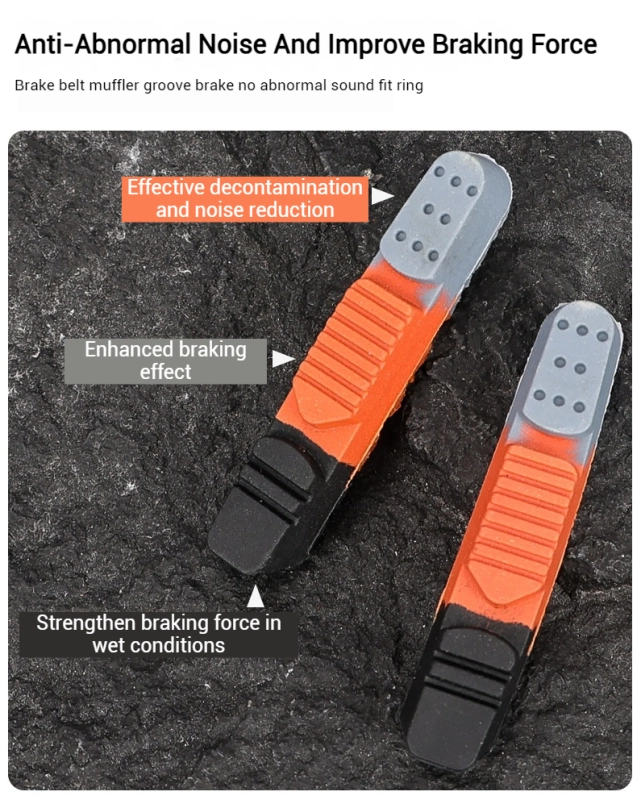 LEBYCLE Aluminum Rim Specific C-Brake Pads Road Bike Brake Pads C-Brake Caliper Aluminum Rim Brake Pads Brake Shoes Accessories