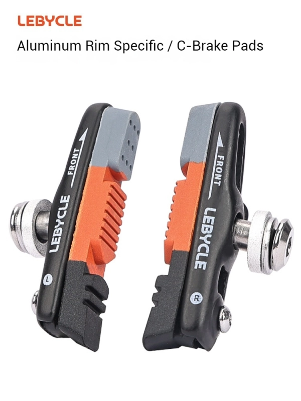 LEBYCLE Aluminum Rim Specific C-Brake Pads Road Bike Brake Pads C-Brake Caliper Aluminum Rim Brake Pads Brake Shoes Accessories