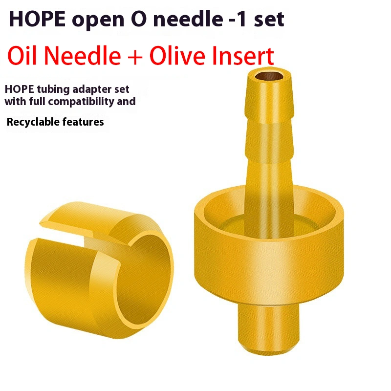 LEBYCLE HOPE Universal Hydraulic Disc Brake Hose Connector Set for Hope Oil Needle and Olive Head