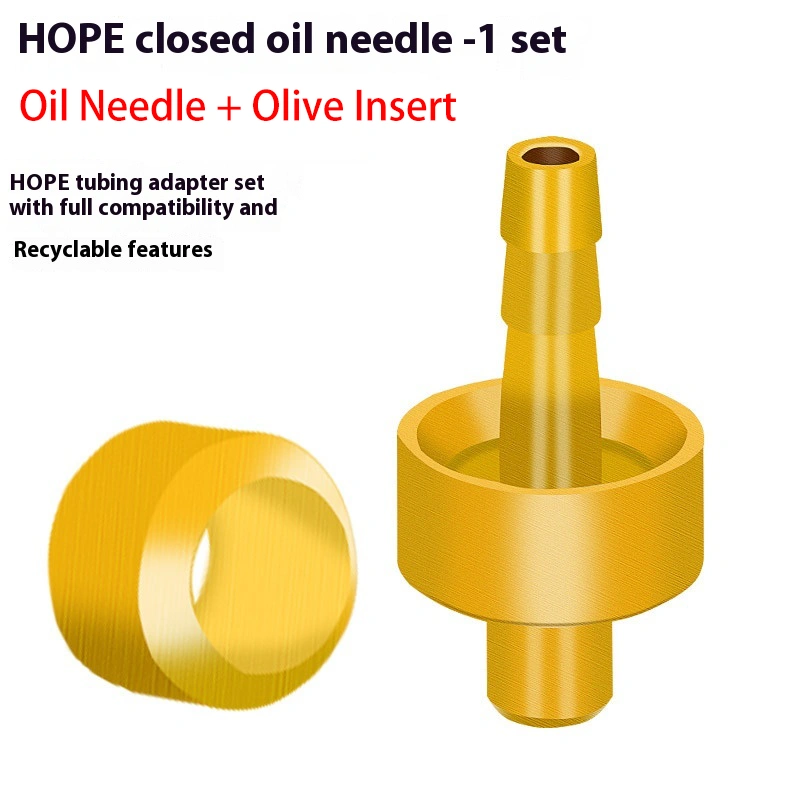 LEBYCLE HOPE Universal Hydraulic Disc Brake Hose Connector Set for Hope Oil Needle and Olive Head