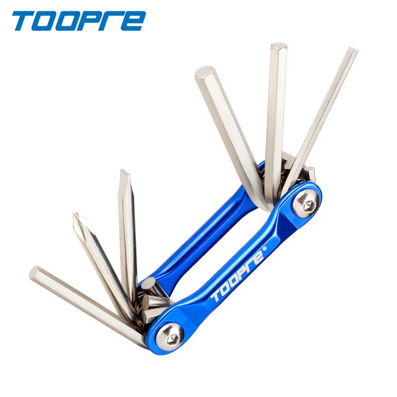 TOOPRE Portable Folding Hex Wrench Torx Hex Multi-Function Inner Hex Tool Set