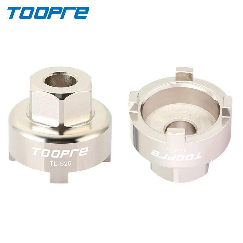 TOOPRE Bicycle Single-Speed Freewheel Removal Tool 16T 17T 18T BMX Fixed Gear Bike Installation Socket