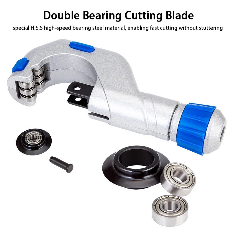 TOOPRE Mountain Bike Fork Pipe Cutter Stainless Steel Tube Cutter Handlebar and Seatpost Cutting Tool