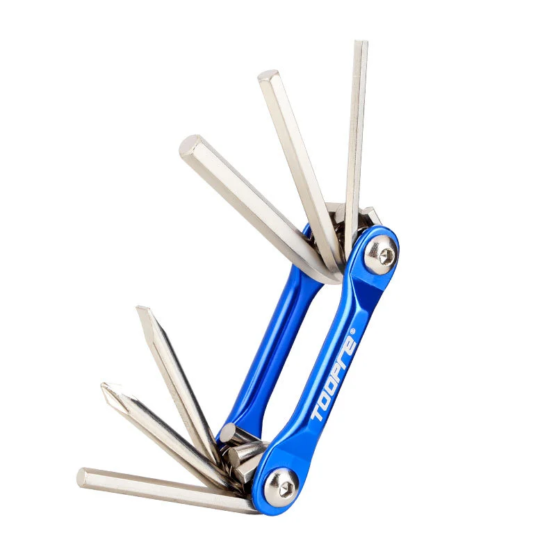 TOOPRE Portable Folding Hex Wrench Torx Hex Multi-Function Inner Hex Tool Set