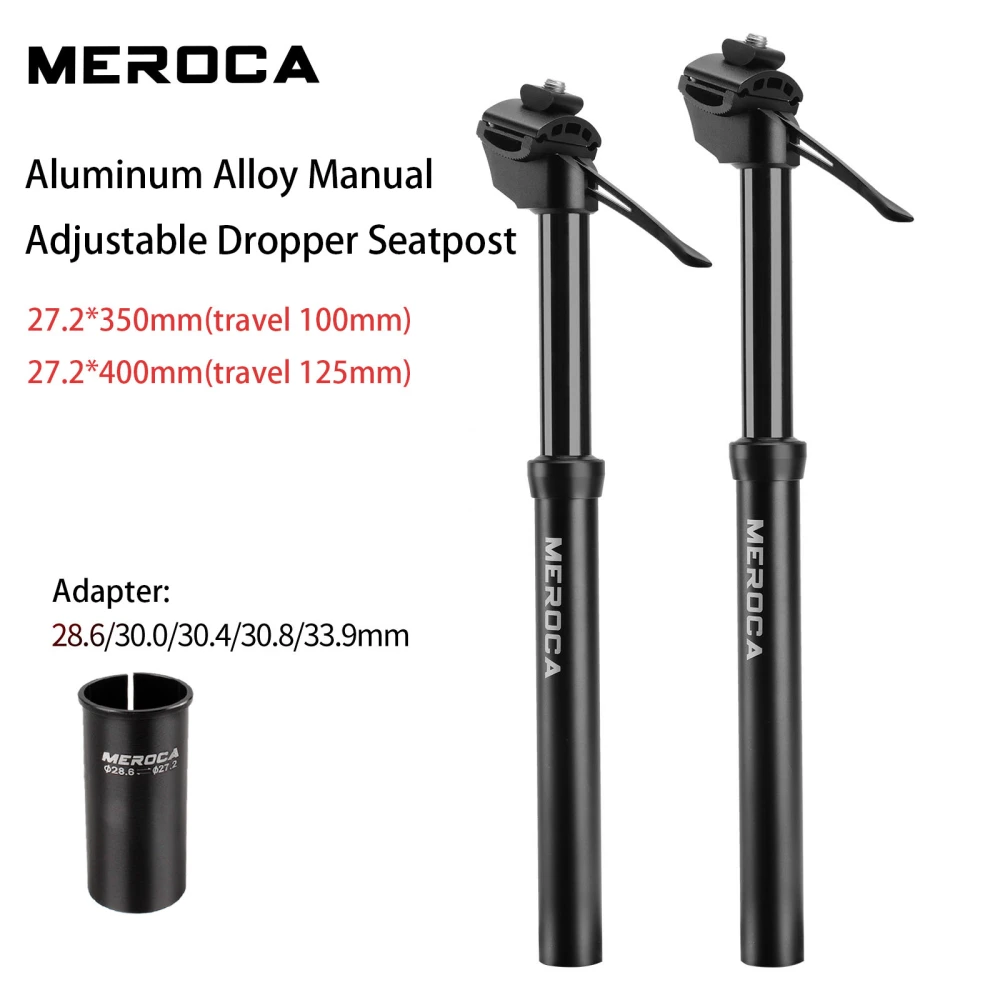 MEROCA Dropper Seatpost Aluminum Alloy Manual Control Height