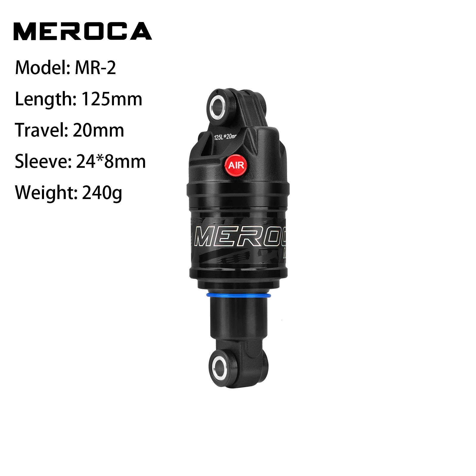 MEROCA MR2 Mountain Bike Soft Tail with 165 190mm Air Pressure Rear Shock