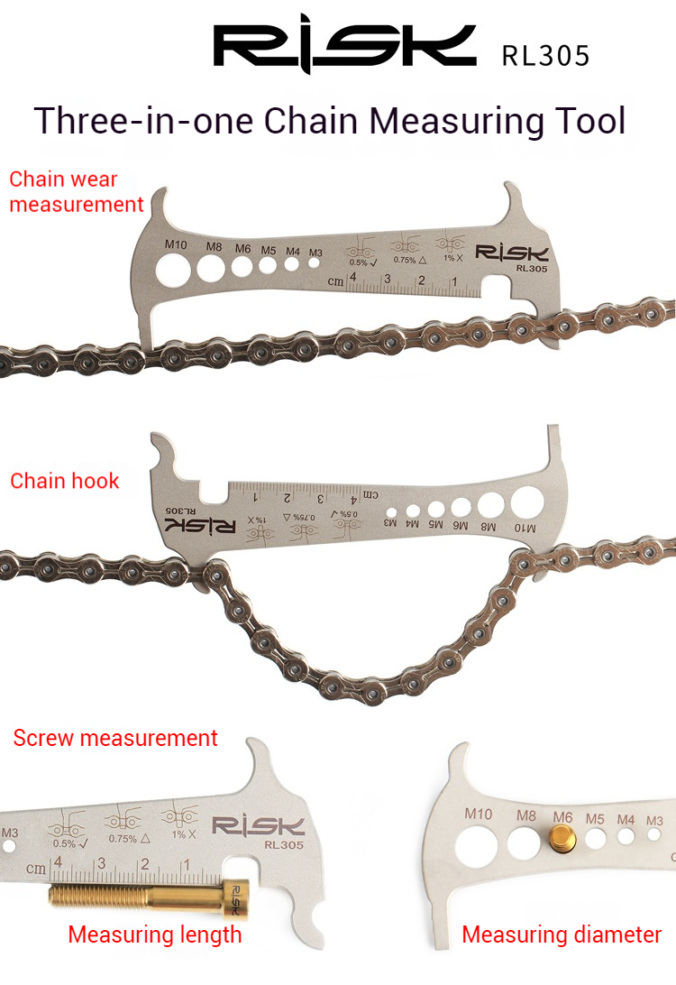 Chain Length Measure Bike Chain Wear RISK Mountain Bike Chain