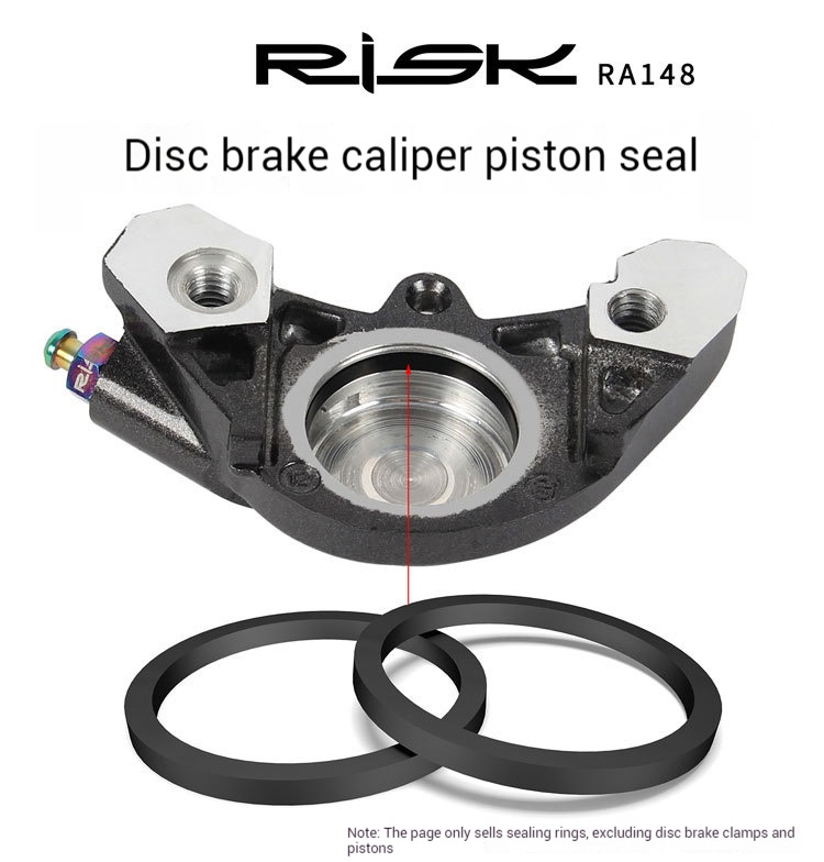RISK Mountain/Road Bike Disc Brake Caliper Seal O-ring Brake Piston Seal XT Repair Part SLX RA148