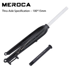 100mm Offset-Black- Gray Label + Thru-Axle Rod