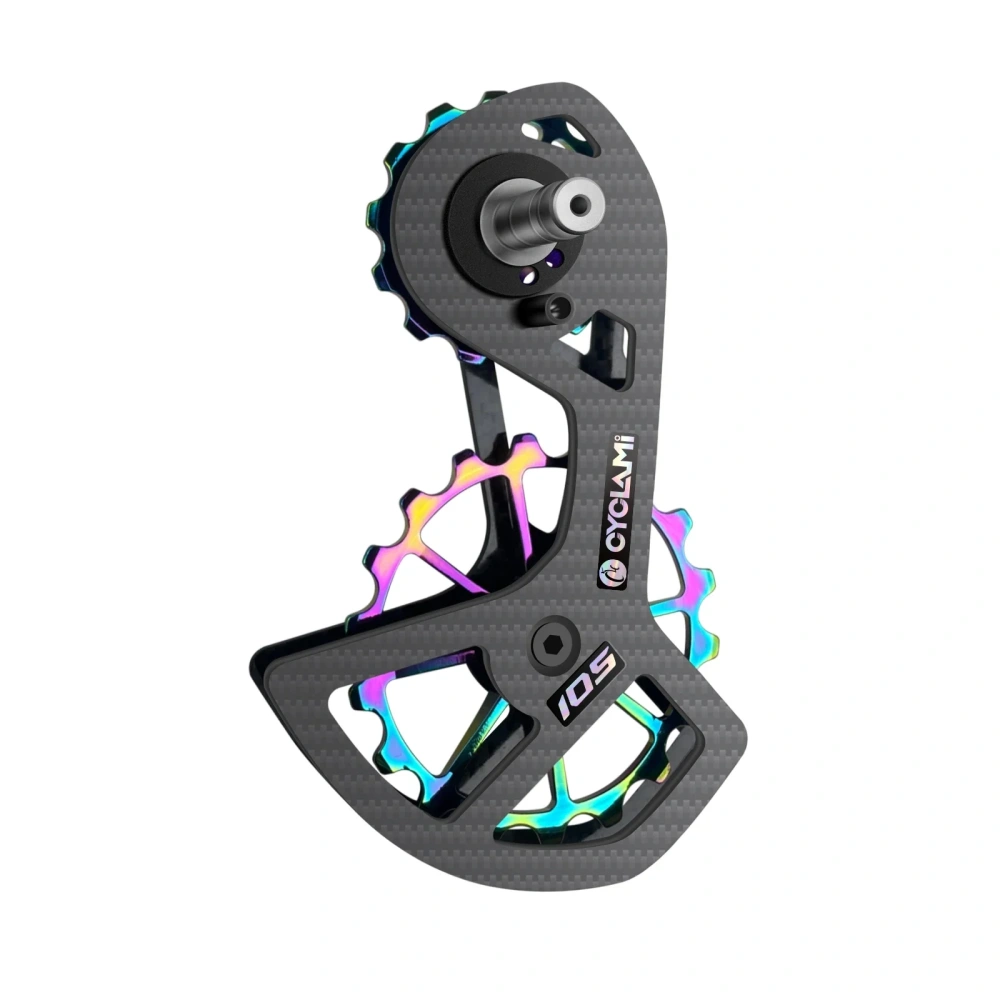 CYCLAMI UT Bicycle Ceramic Bearing Carbon Fiber Jockey Pulley Wheel Set Rear Derailleurs Guide Wheel 11 Speed Support SHIMANO