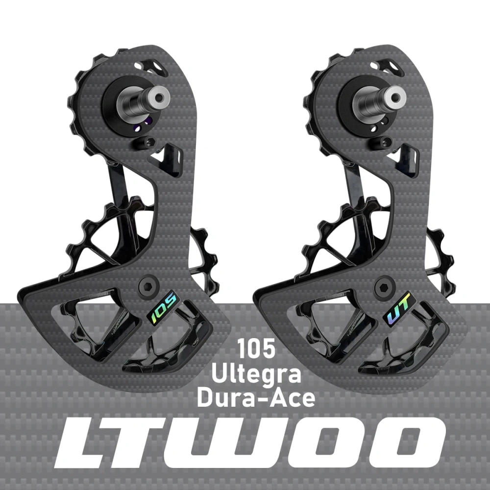 LTWOO UT Bicycle Ceramic Bearing Carbon Fiber Jockey Pulley Wheel