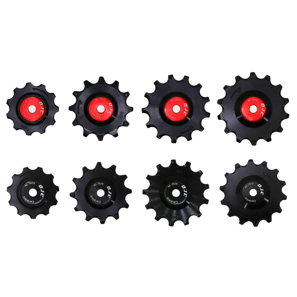 DJC 12 Speed Bike Ceramic Bearing Pulley Wheel Guide Roller Jockey 11T 12T 13T 14T MTB Road Bike  for Shimano for Sram 12s AXS Flattop