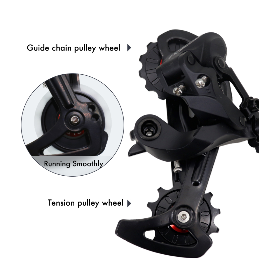 DJC Bike Ceramic Bearing Pulley Wheel Guide Roller Jockey 11T 12T 13T 14T 15T 16T 17T MTB Road Bike Rear Derailleur 8s-11s