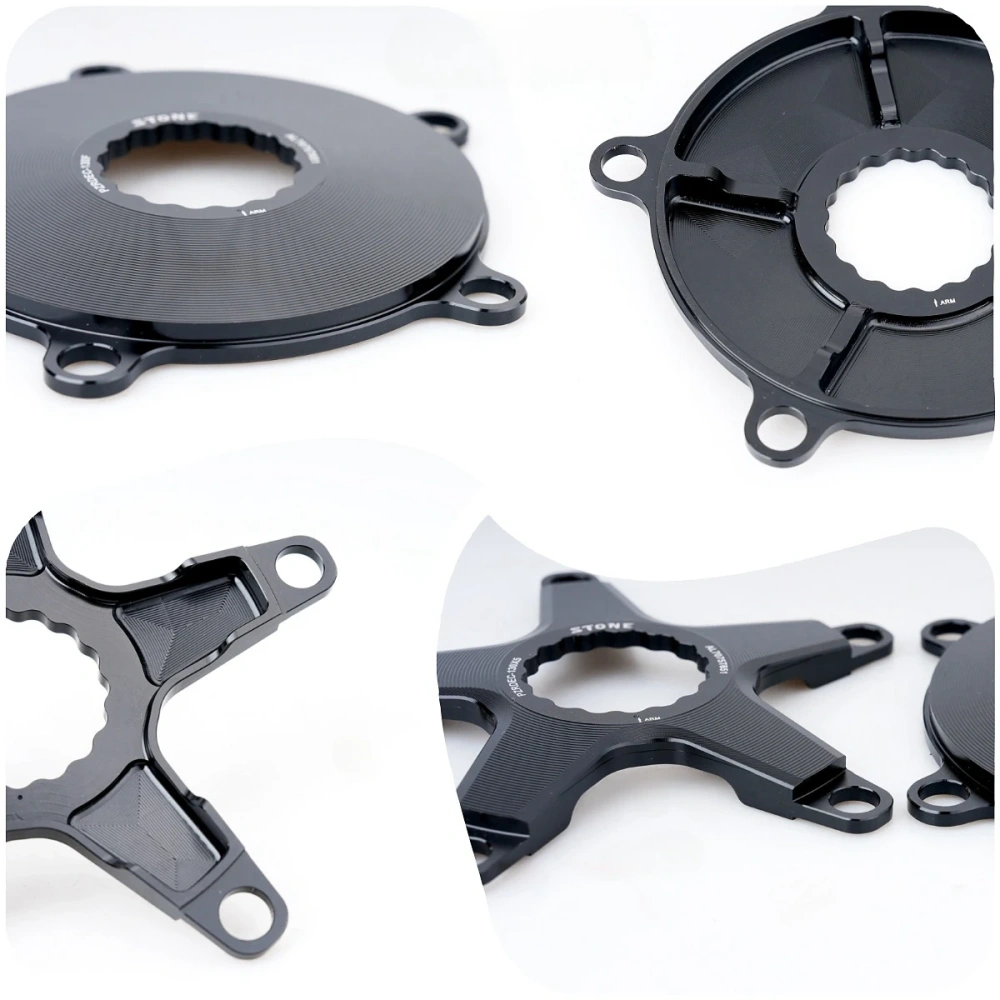 Stone Chainring Adapter Spider for EASTON EC90SL To 130BCD EC90 for Raceface Chain ELILEE XXE GP3 Power Meter Road Folding Bike