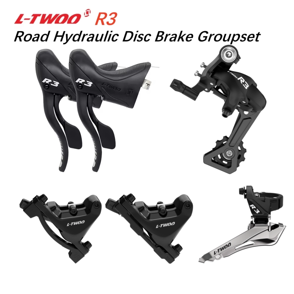 LTWOO RX 12-Disc 2x12s Road Hydraulic Disc Brake Groupset, kit