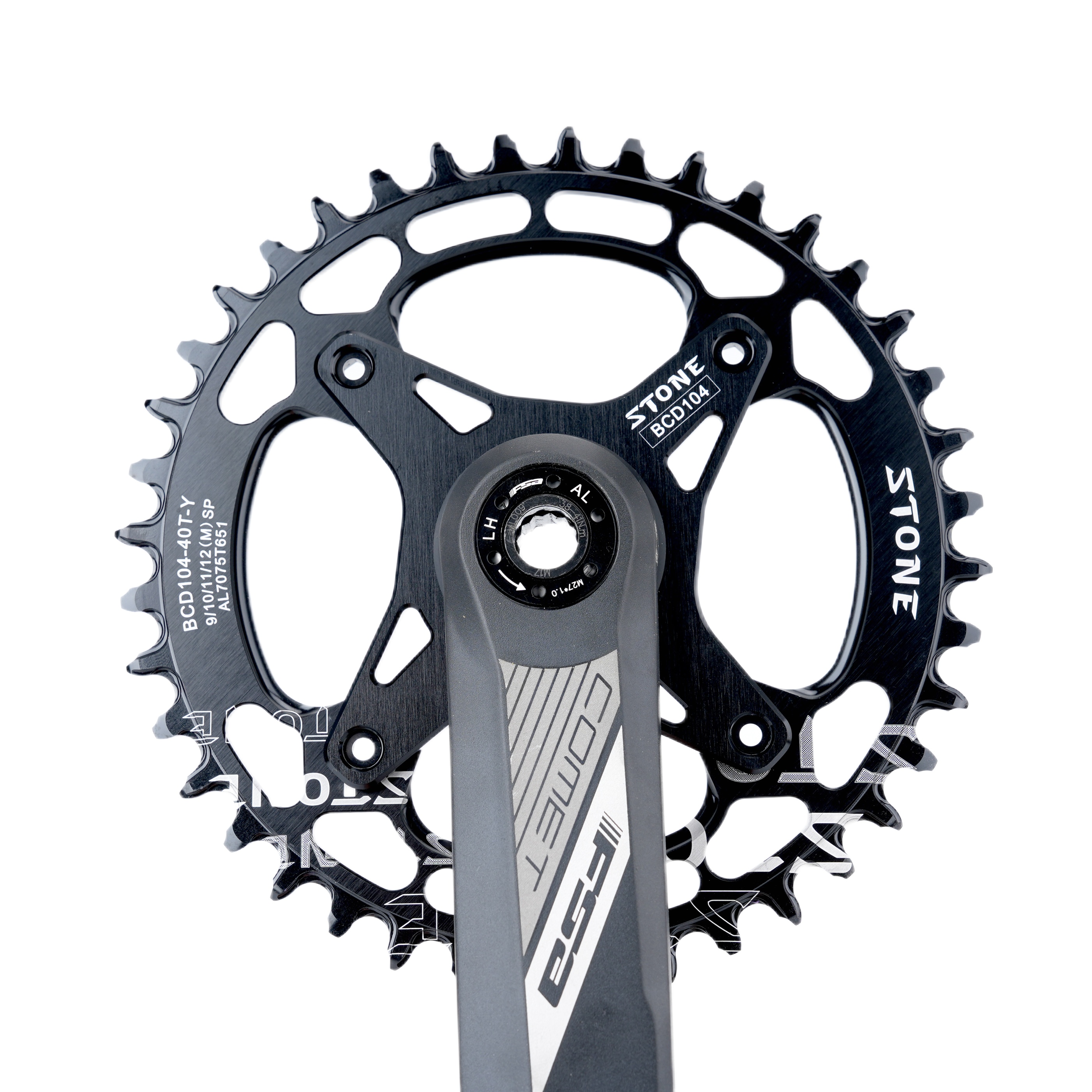Stone 104BCD Chainring Spider Adapter for FSA to 104BCD Adapter Converter Single Speed