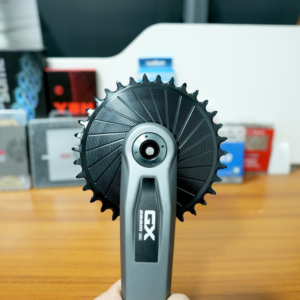 Stone Bike Chainring for AXS Flattop T-type Chain 12S 3mm Offset Direct Mount Round for Sram X0 XX SL 26t To 40T hollow aero style