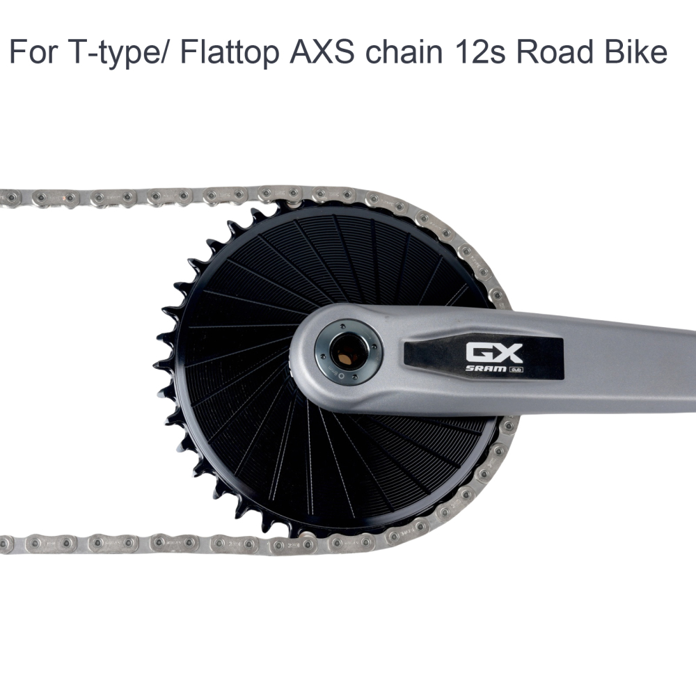 Stone Bike Chainring for AXS Flattop T-type Chain 12S 3mm Offset Direct Mount Round for Sram X0 XX SL 26t To 40T hollow aero style