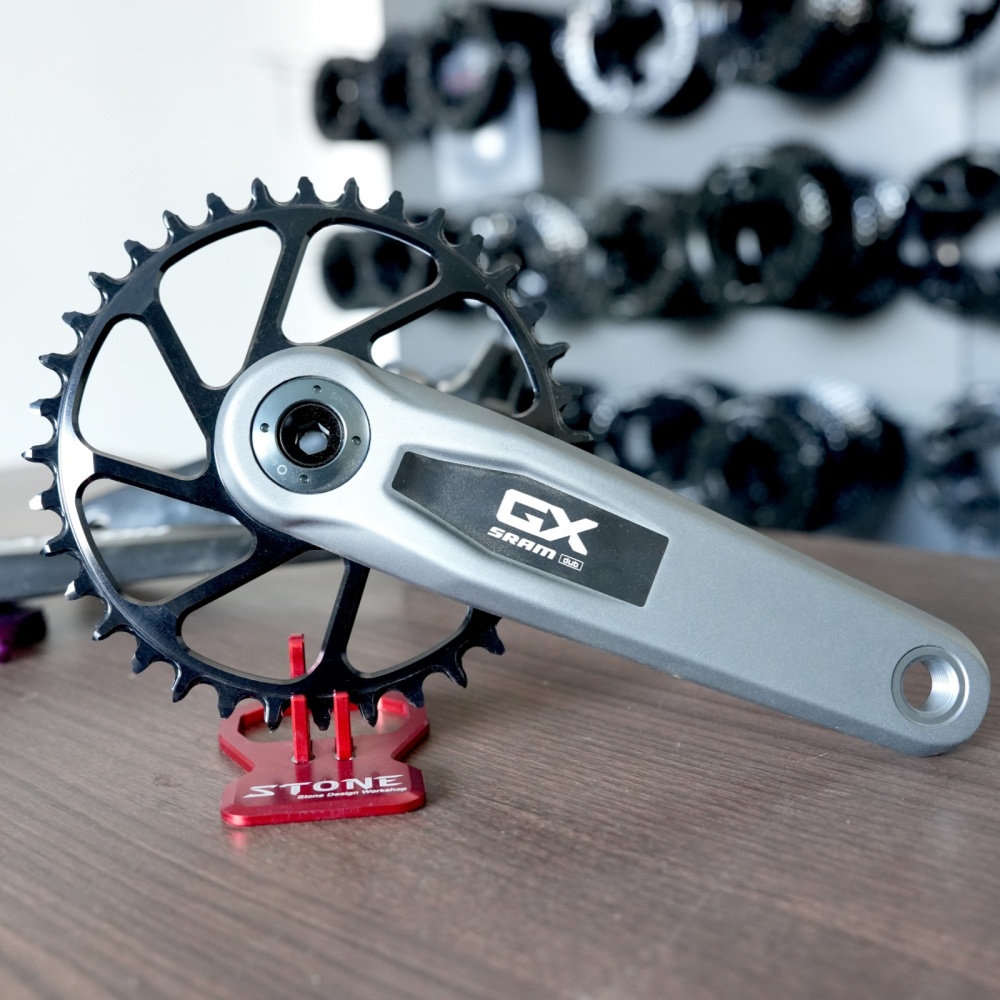 Stone Bike Chainring for AXS Flattop T-type Chain 12S 3mm Offset Direct Mount Round for Sram X0 XX SL 26t To 40T hollow aero style