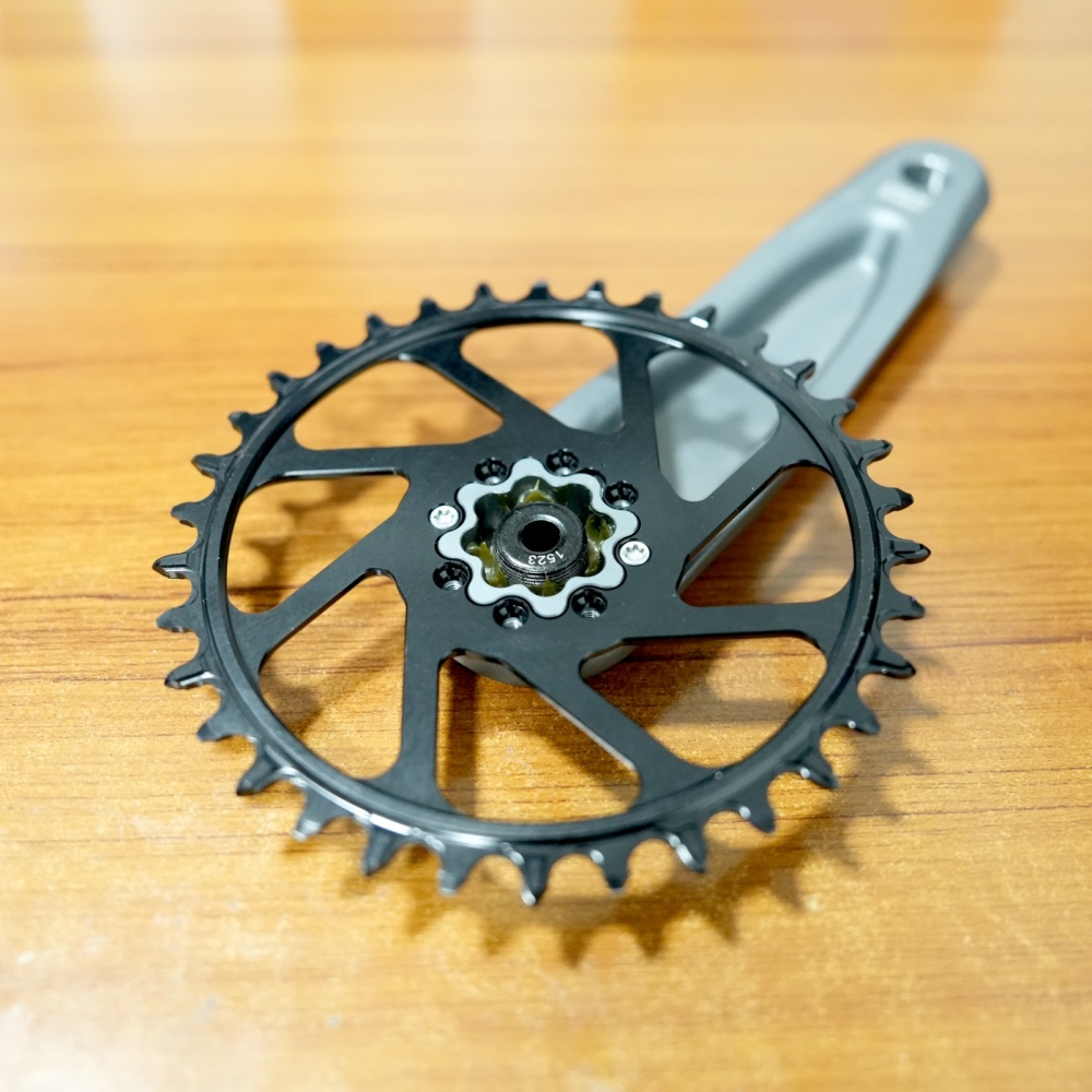 Stone Bike Chainring for AXS Flattop T-type Chain 12S 3mm Offset Direct Mount Round for Sram X0 XX SL 26t To 40T hollow aero style