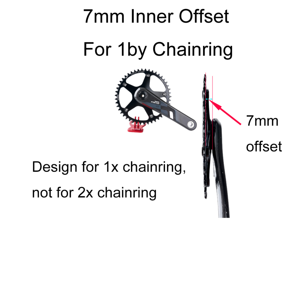 STONE bike chainring spider 144bcd for crankset 3 pins 8 pins bolts EC90 XXE GP3 kapic aldhu vegast for sram for rotor for easton direct mount axs flattop FORCE RED single speed 1x AXS Flattop T-type 8 bolts pins