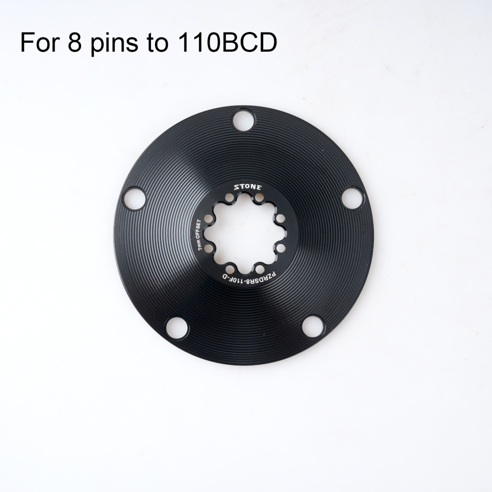 STONE bike chainring spider  1x speed 110bcd for crankset 3 pins 8 pins EC90 XXE GP3 kapic aldhu vegast for sram for rotor for easton direct mount axs flattop FORCE RED single speed AXS Flattop T-type 8 bolts pins 7mm offset