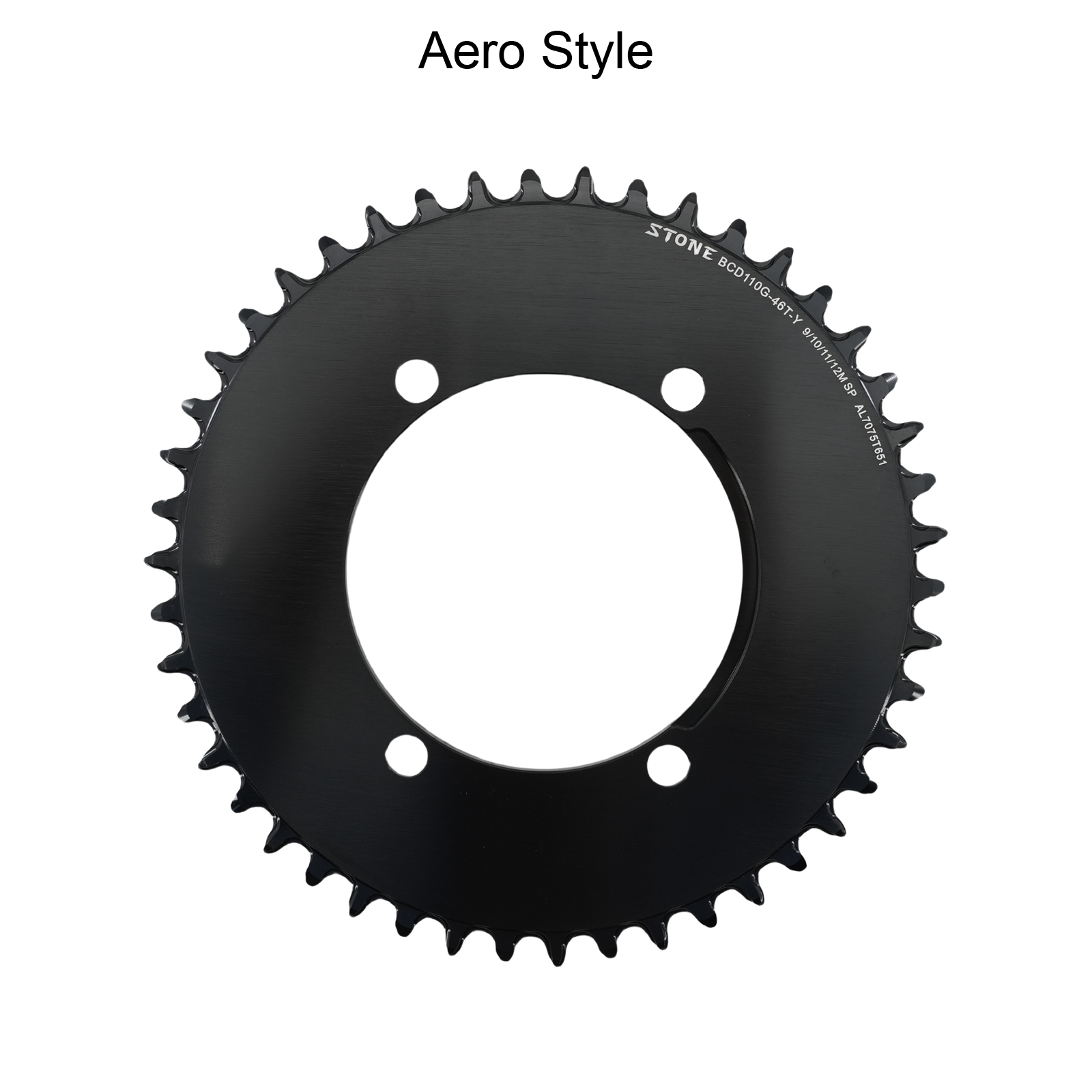 Stone Round Chainring 110 BCD for Shimano Gravel GRX FC