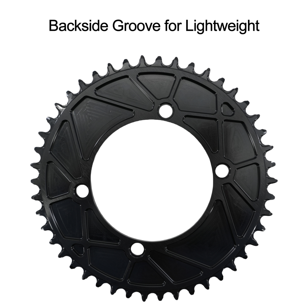 Stone Round Chainring 110 BCD for Shimano Gravel GRX FC RX810 RX600 34 36 38 40 42 46 58T 60T Tooth Road Bike Chainwheel 110bcd