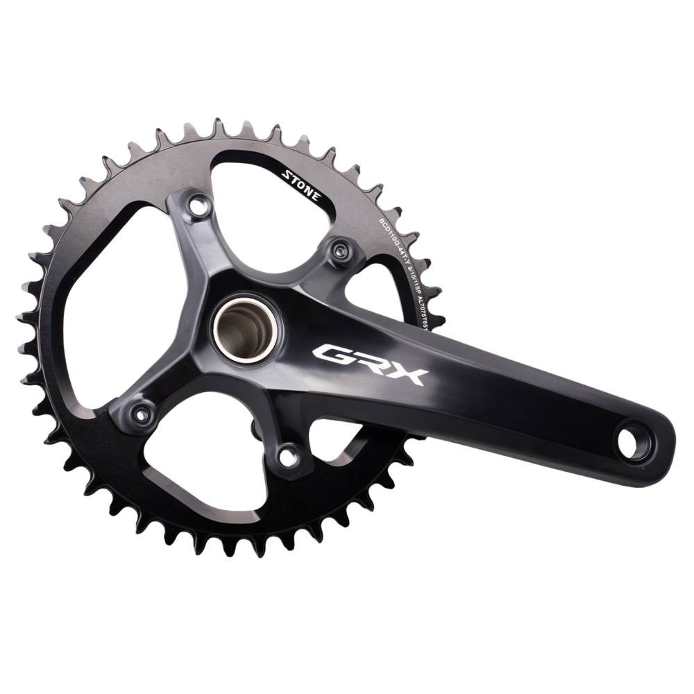 Stone Round Chainring 110 BCD for Shimano Gravel GRX FC RX810 RX600 34 36 38 40 42 46 58T 60T Tooth Road Bike Chainwheel 110bcd