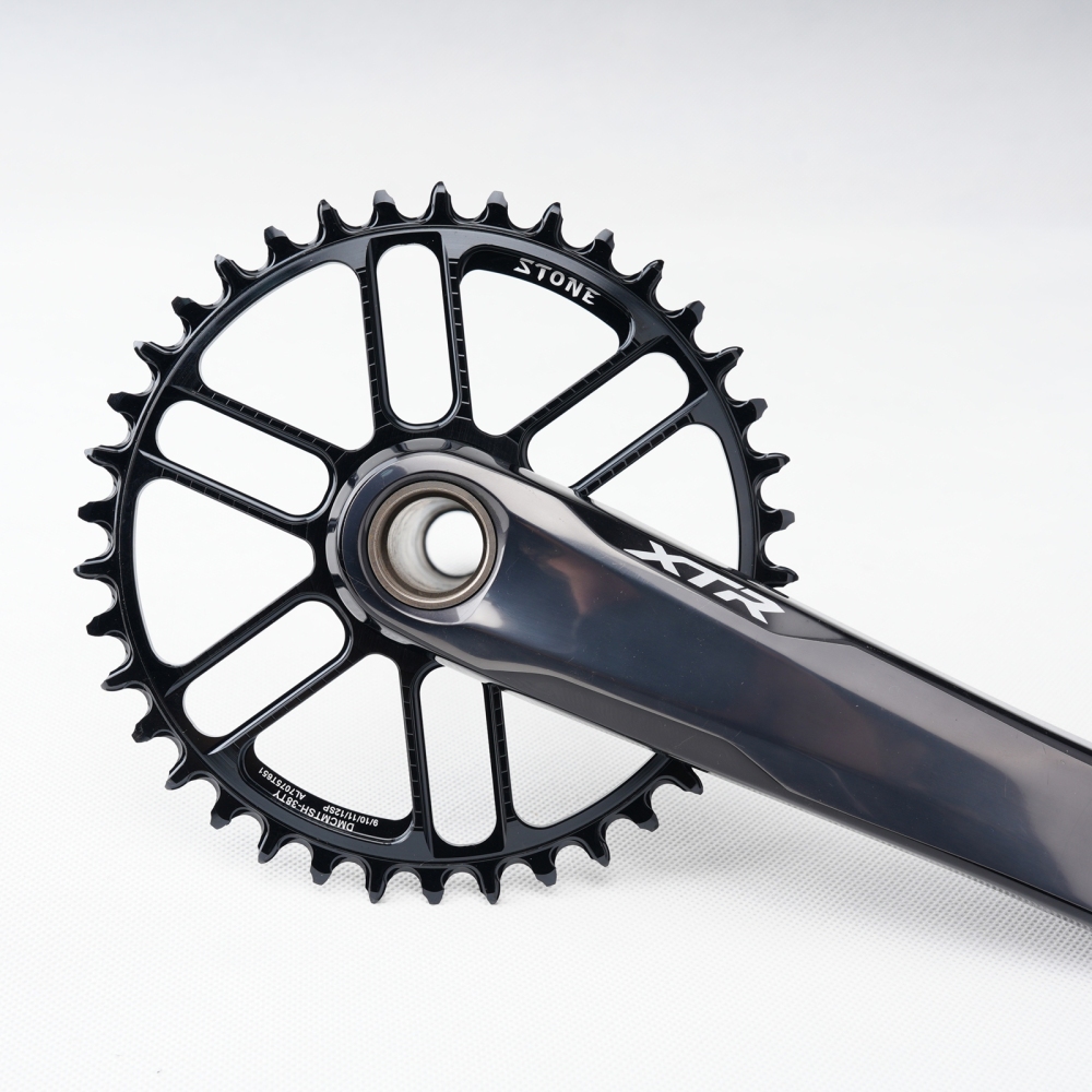 Stone Chainring For 12s Shimano M9100 M8100 M7100 M6100 Round 30T to 48T 12 Speed Direct Mount Chainwheel MT900 8100 7100 6100 hollow colors