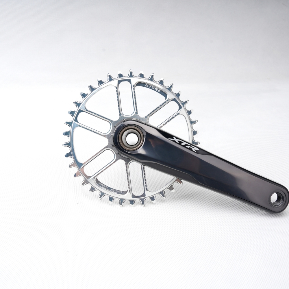 Stone Chainring For 12s Shimano M9100 M8100 M7100 M6100 Round 30T to 48T 12 Speed Direct Mount Chainwheel MT900 8100 7100 6100 hollow colors