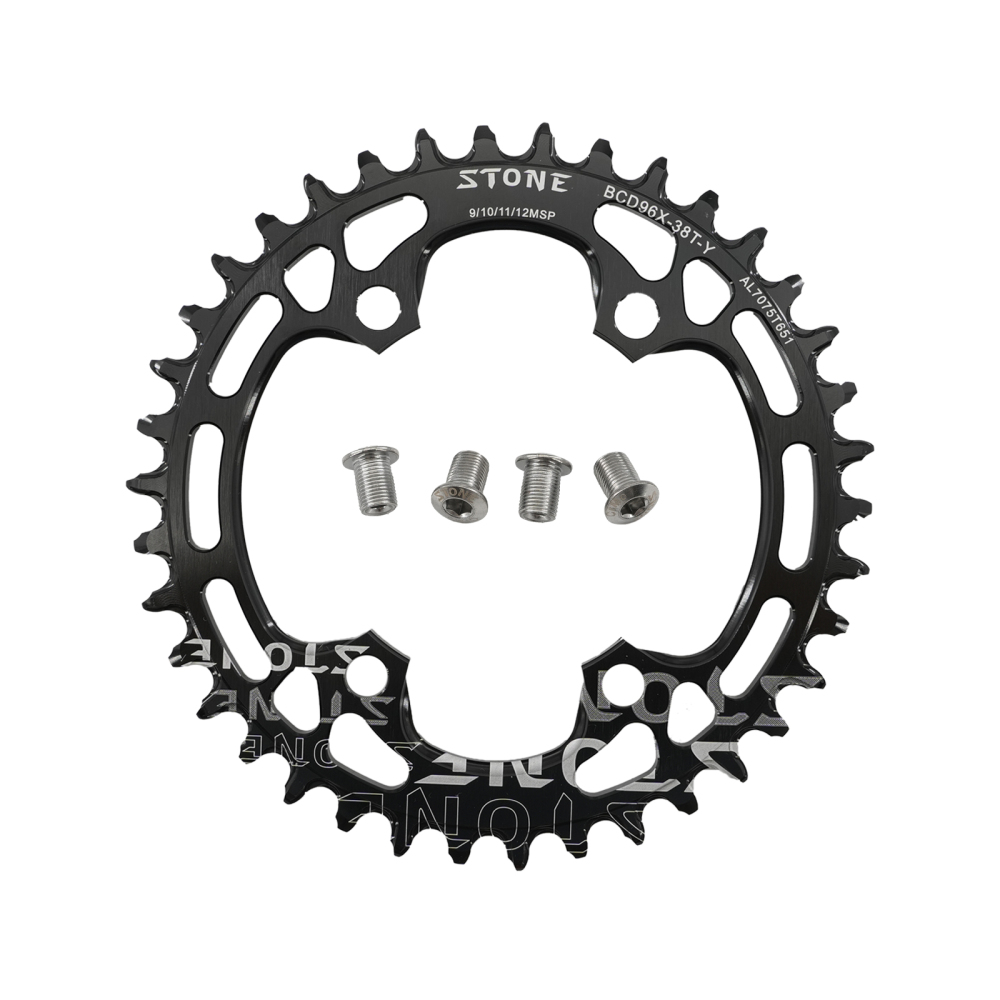 Stone bike Chainring 96BCD Round Oval for Deore M7000 M8000 M9000 M9020 MTB Bike Chain Wheel 30t 34 36 38 40 42 44 46T 48T 96bcd 12 Speed