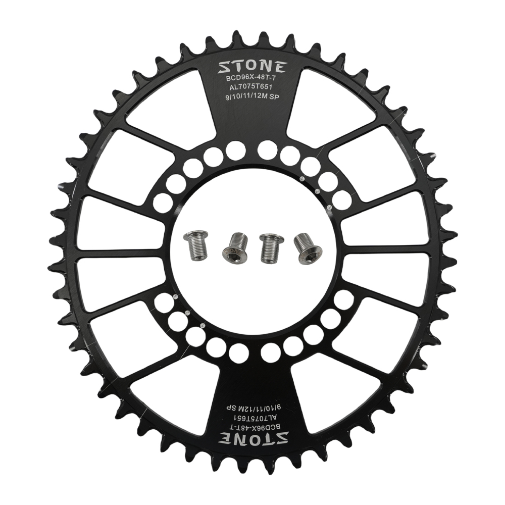 Stone bike Chainring 96BCD Round Oval for Deore M7000 M8000 M9000 M9020 m5100 MTB Bike Chain Wheel 30t 34 36 38 40 42 44 46T 48T 96bcd 12 Speed
