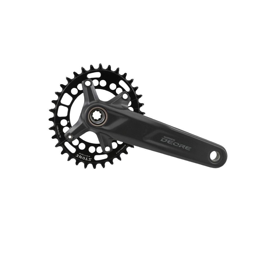 Stone bike Chainring 96BCD Round Oval for Deore M7000 M8000 M9000 M9020 m5100 MTB Bike Chain Wheel 30t 34 36 38 40 42 44 46T 48T 96bcd 12 Speed