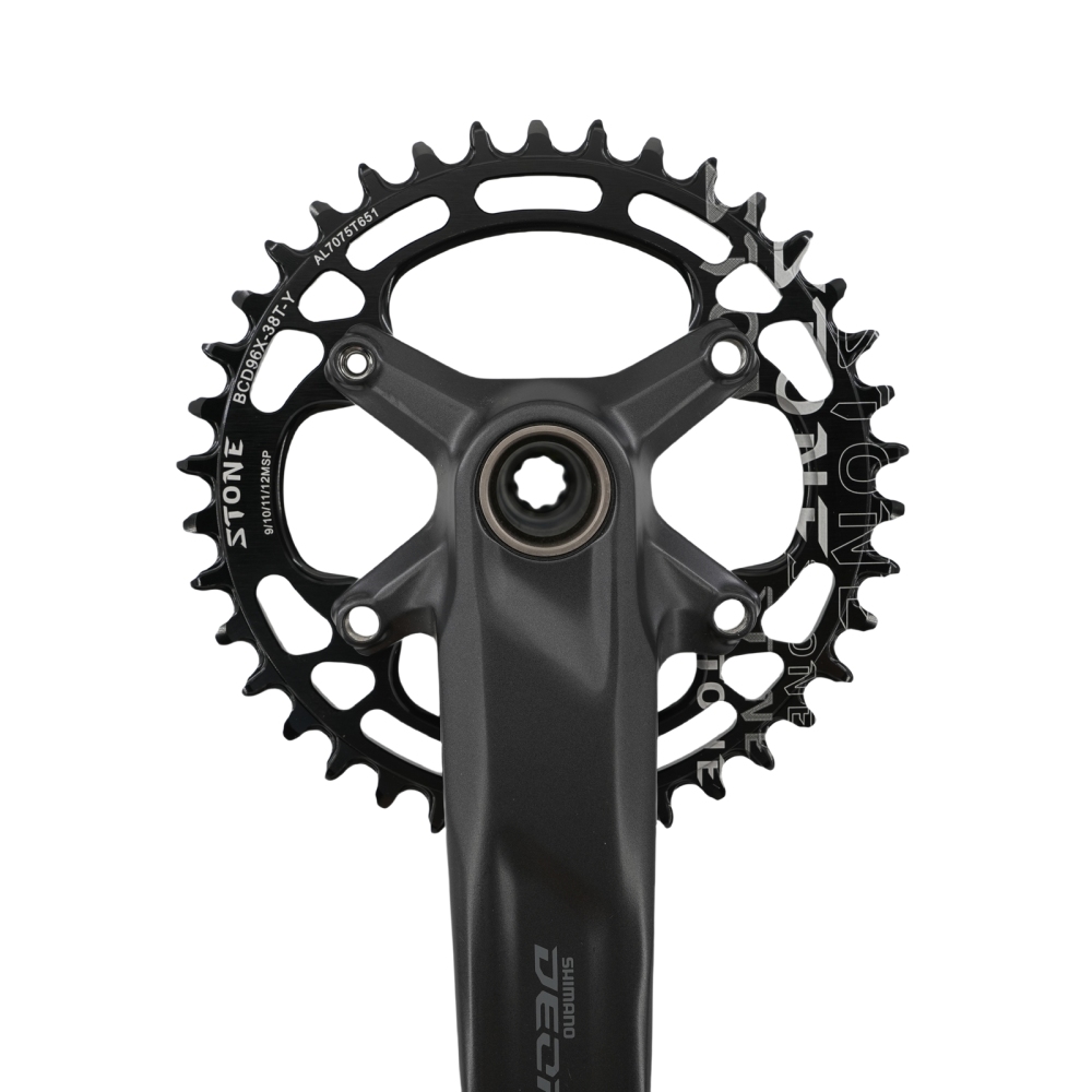 Stone bike Chainring 96BCD Round Oval for Deore M7000 M8000 M9000 M9020 MTB Bike Chain Wheel 30t 34 36 38 40 42 44 46T 48T 96bcd 12 Speed