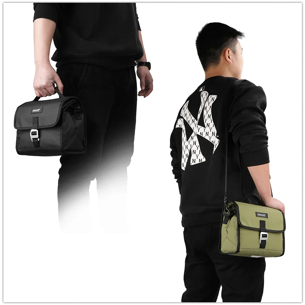 Rhinowalk Bike Handlebar Bag 4L-7L Waterproof Cycling Insulated Shoulder Bag Mini Velo Front Bag for Brompton Folding Bike