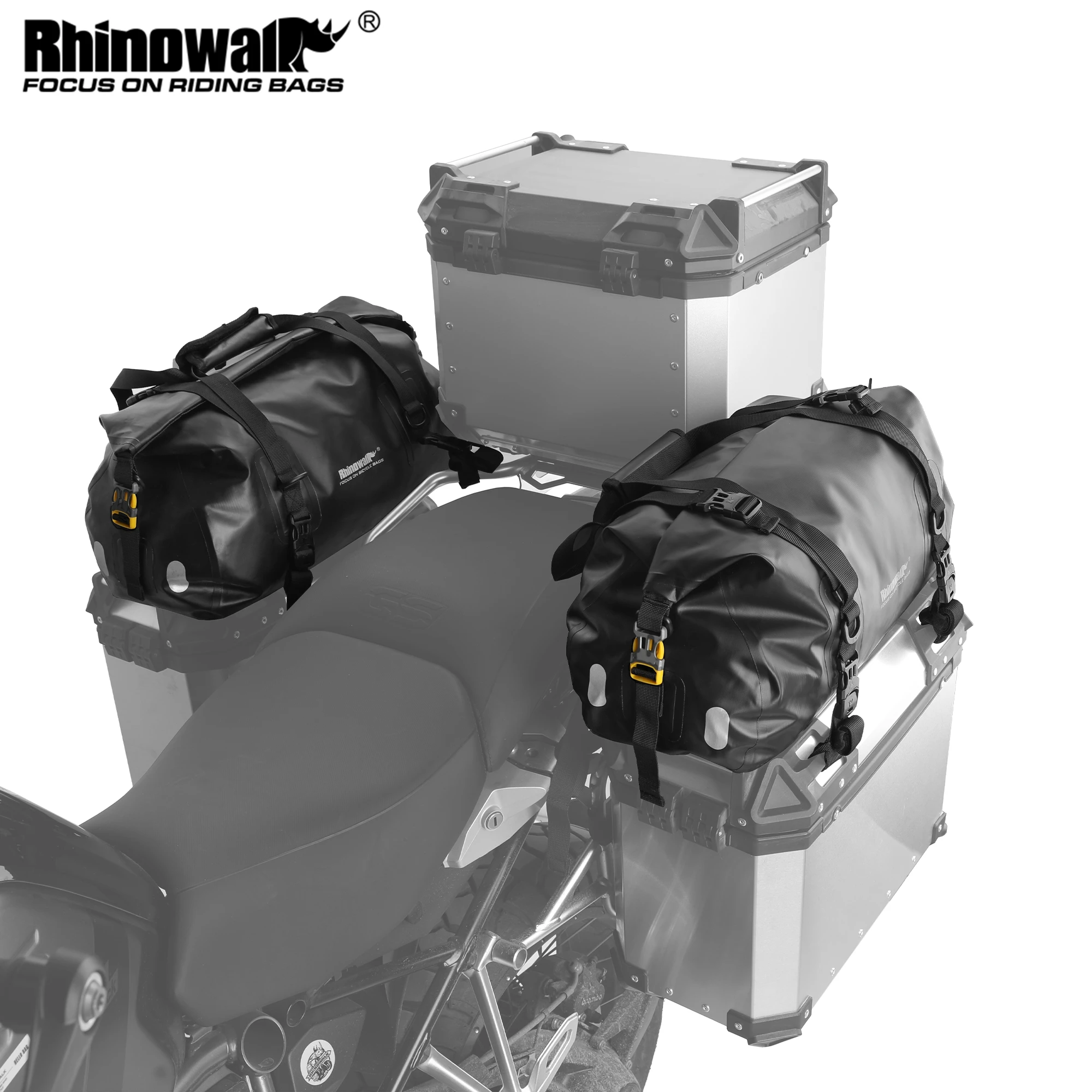 Rhinowalk Motor Side Box Top Pannier Bag 20L Waterproof Luggage Bags ...
