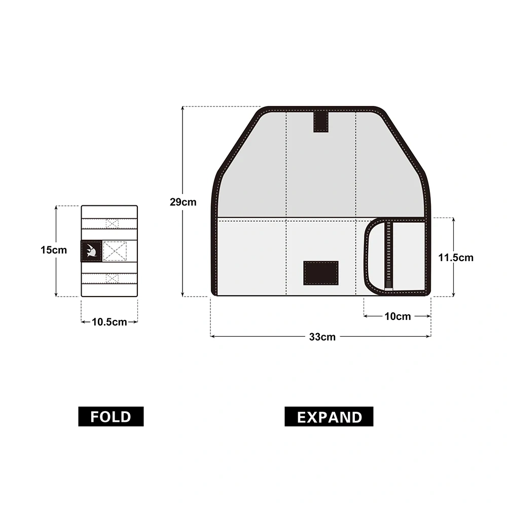 Rhinowalk Bicycle Bag Tool Bag Top Front Tube Frame Bag Burrito Pack Pouch Cycling Accessories Black MTB Bike Rear Tool Kits