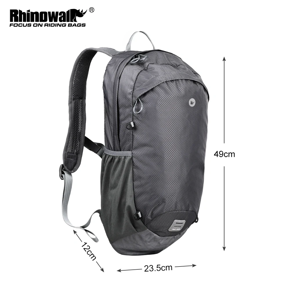 Rhinowalk 12-20L Functional Cycling Backpack Outdoor Camping Backpack Nylon helmet Bag For cycling Lightweight Bicycle Bag