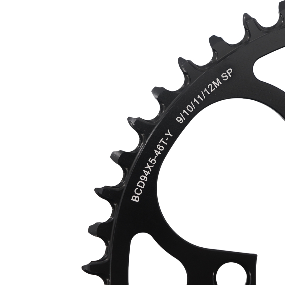 Stone 94BCD Round Chainring 5 Arm Crank 32T 34T 36T 38T 40T 46T Cycling Bike Chainwheel for 94 Bcd 5 Bolts Crank