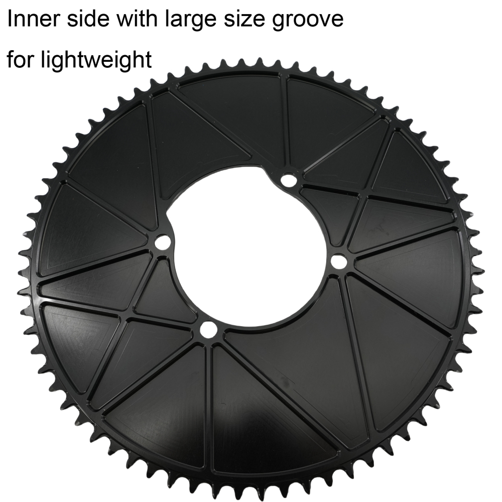 Stone Round Aero Chainring 110BCD for Shimano 105 R7100 UT R8100 DA R9200 42T 48 50 58T 62T 64t 66T 68t 70T Oversized Road Bike 12 Speed