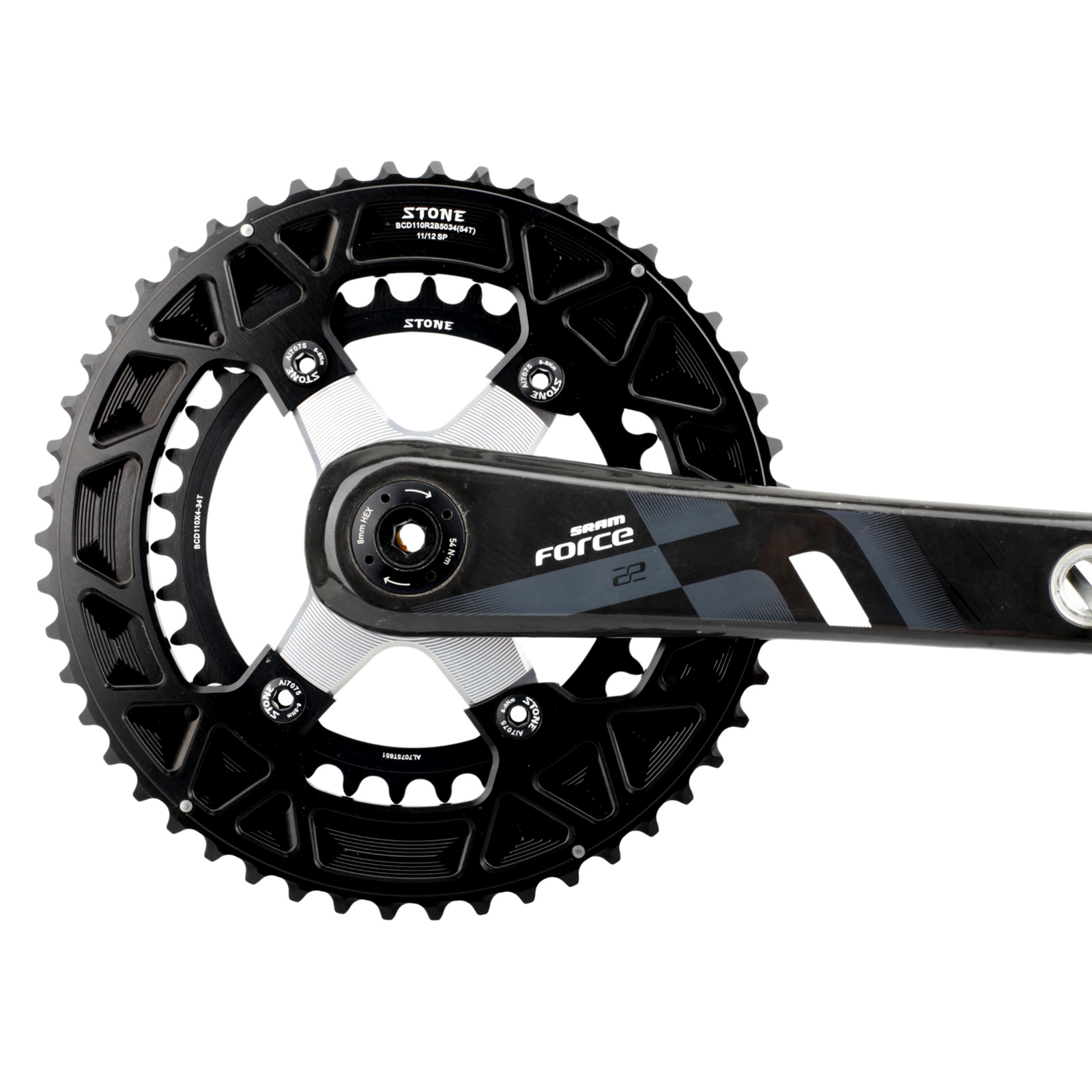 Stone Chainring Spider Adapter Converter GXP To 110BCD 4
