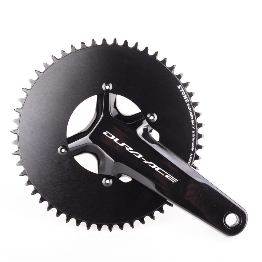 Stone Round Aero Chainring 110BCD for Shimano 105 R7100 UT R8100 DA R9200 42T 48 50 58T 62T 64t 66T 68t 70T Oversized Road Bike 12 Speed