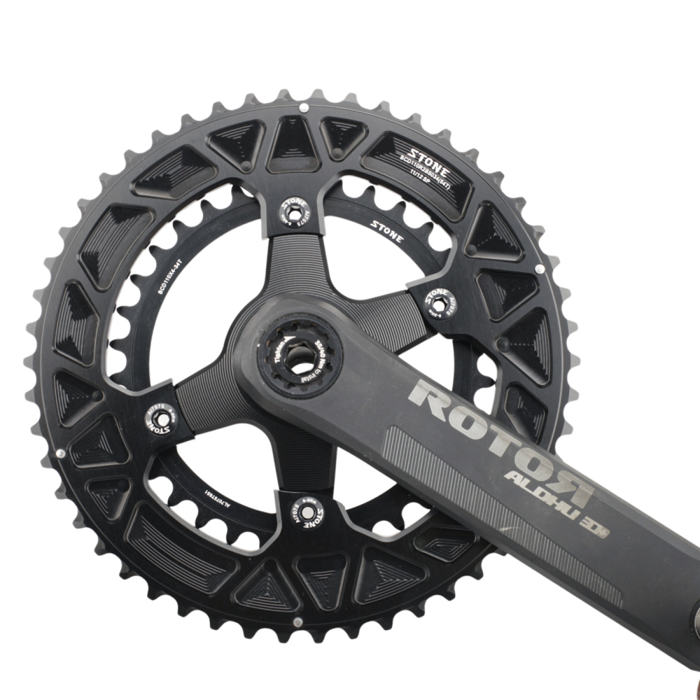 Stone Bike Chainring for Rotor To 110BCD Adapter Spider Converter for Kapic Aldhu Vegast Hawk Raptor Inpower 4/5 Arm Bolt Crank