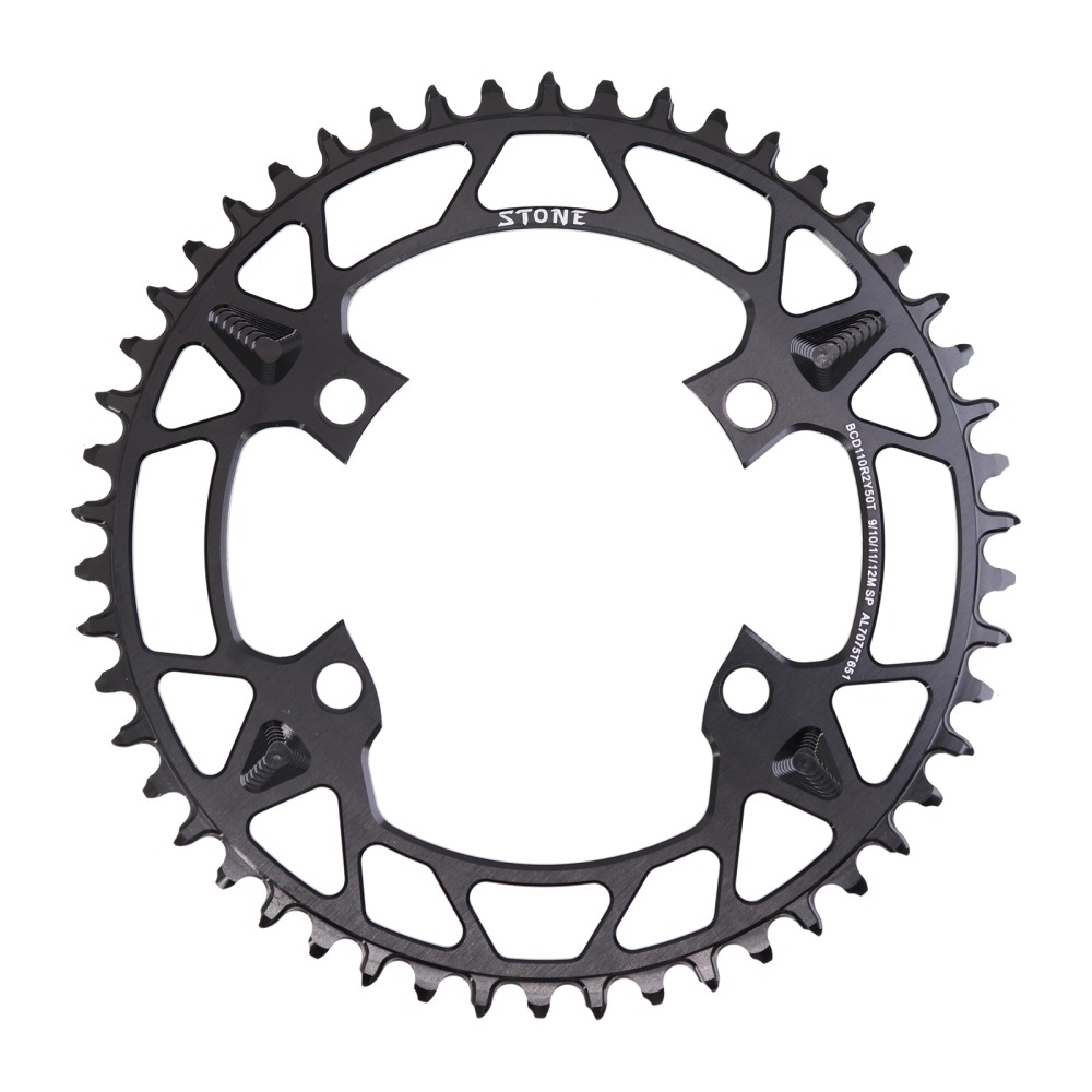Stone Round Chainring 110BCD for Shimano 105 R7100 UT R8100 DA R9200 110 Bcd 34 40 42T 46T 48 50T 54 56 58T Road Bike 12 Speed