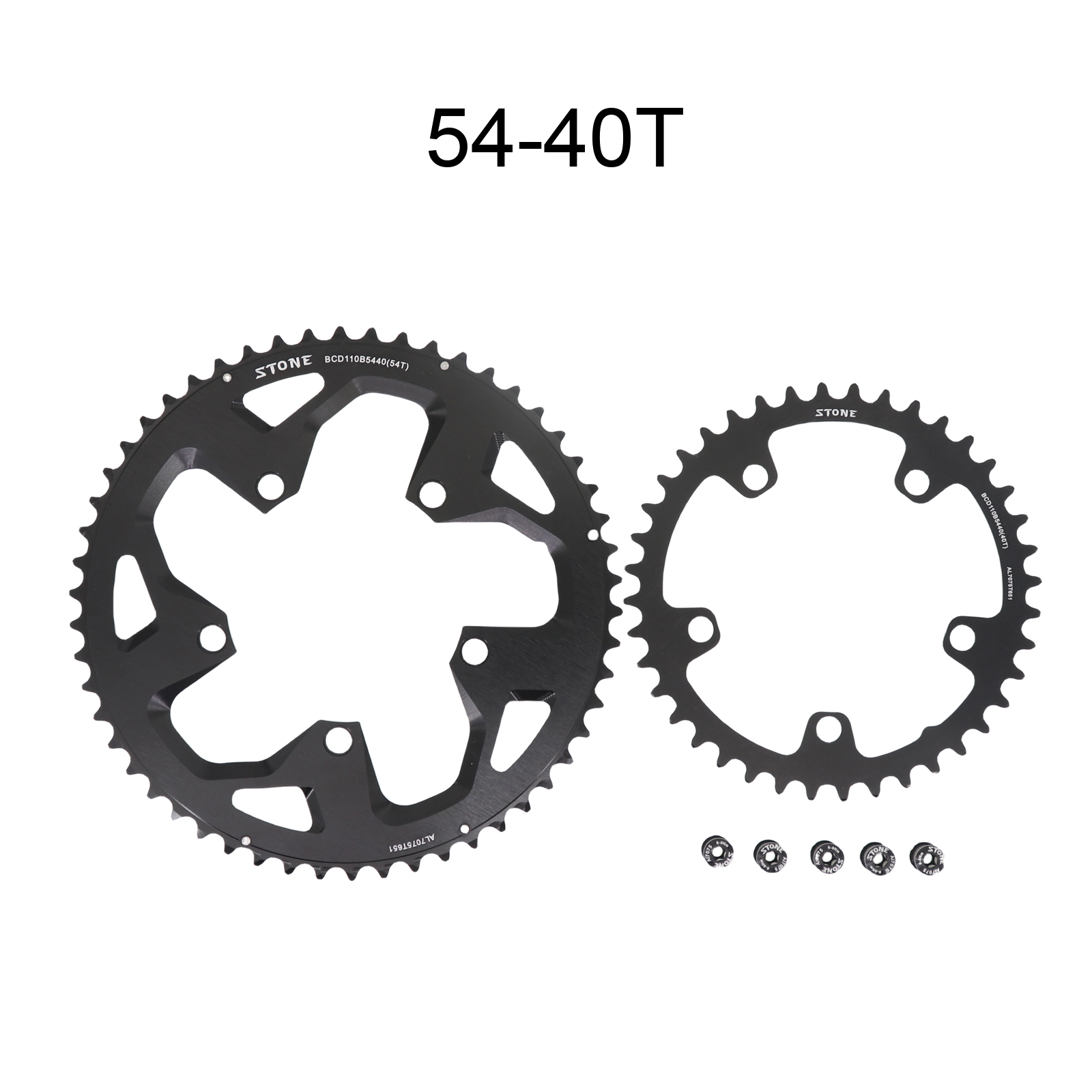 STONE チェーンリング BCD110X4 40T 54T 11/12 SP STONE チェーンリング BCD110X4 40T 54T 11/12 SP STONE